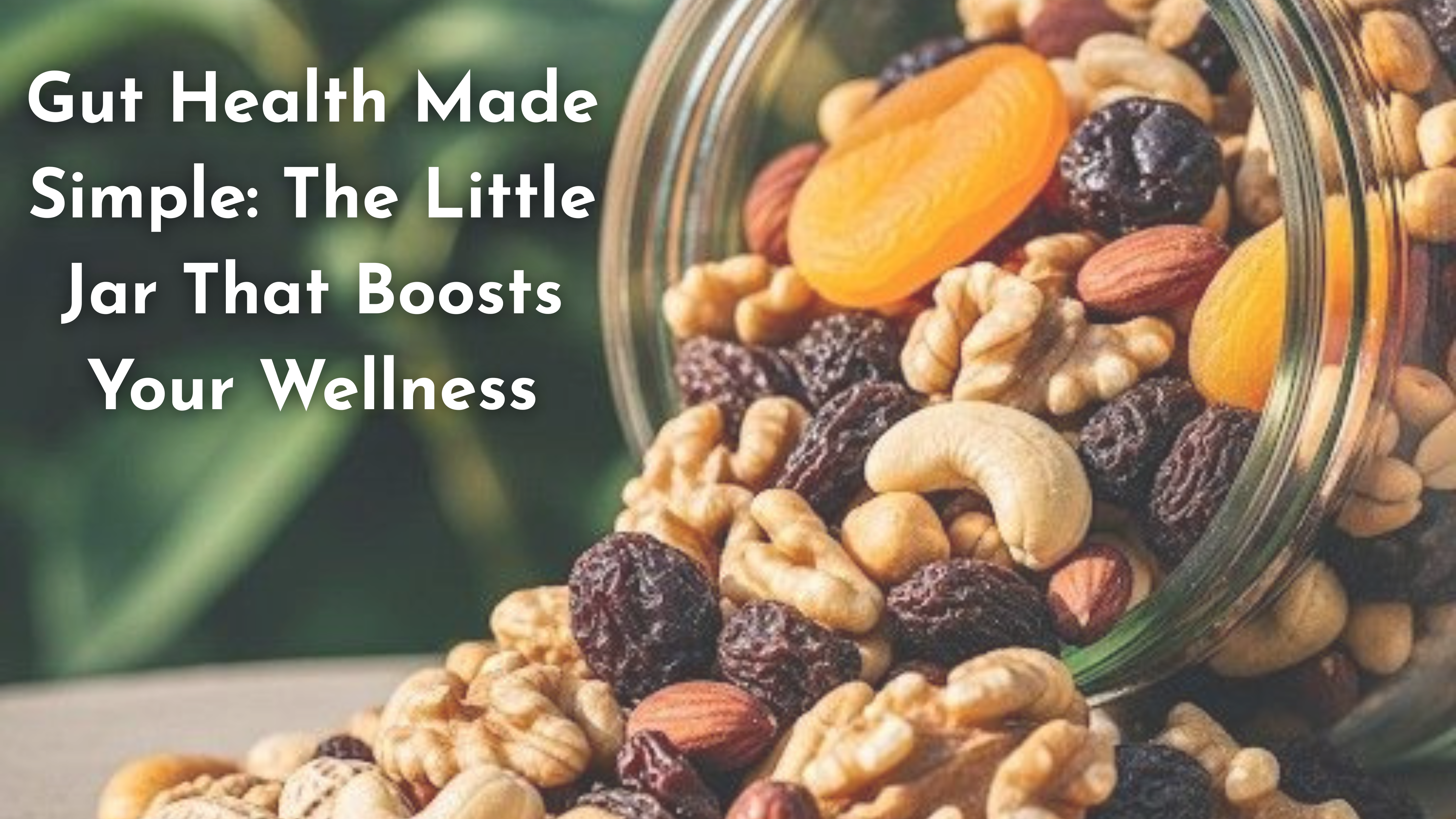 Gut Health Made Simple: The Little Jar That Boosts Your Wellness